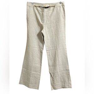 Michael Kors Women’s Wide Leg Linen Pants Size 12